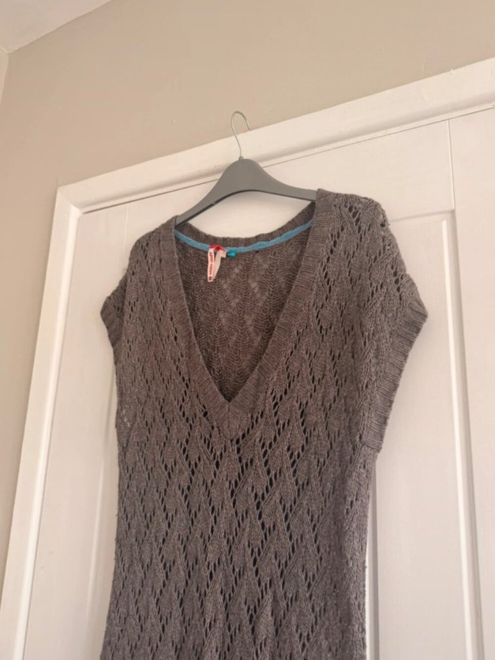 Crochet Sweater Dress - Picture 2 of 3